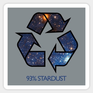 Being human: 93% Stardust Sticker